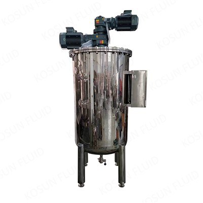 Tanque mezclador contrarrotativo de acero inoxidable de 500 l