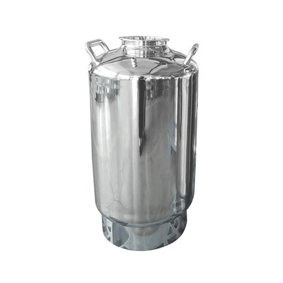 Recipiente a presión dispensador de acero inoxidable sanitario