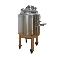 Tanque de almacenamiento de retención móvil de acero inoxidable de grado alimenticio