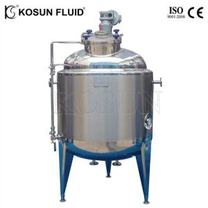 Tanque mezclador de calentamiento eléctrico