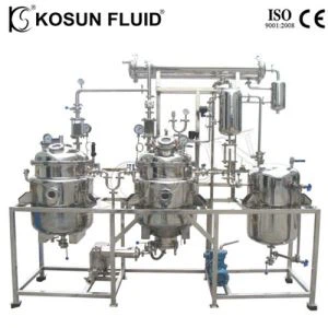 Equipo de extracción de aceite esencial