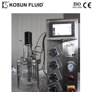 Reactor de vidrio de laboratorio