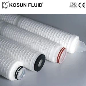 Cartucho de filtro plisado PES