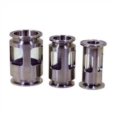 Acero inoxidable Higiénico Tri Clamp Liquid Sight Glass