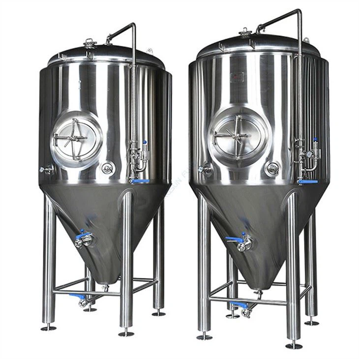 Fermentador de cerveza cónico de acero inoxidable 10bbl 15bbl