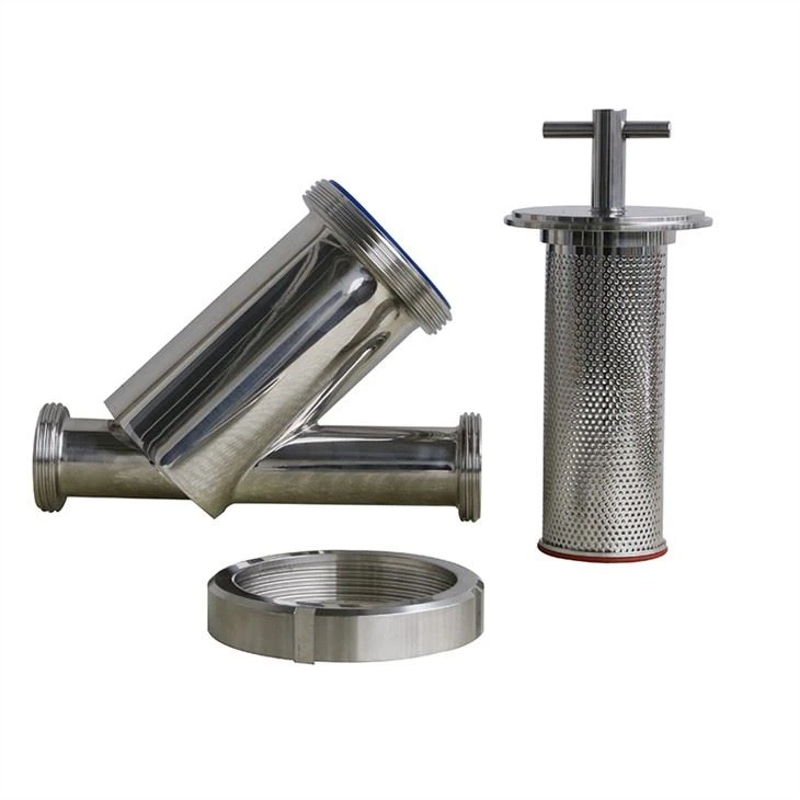 Colador de acero inoxidable tipo Y